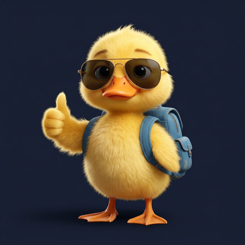 Waddle Forward duck